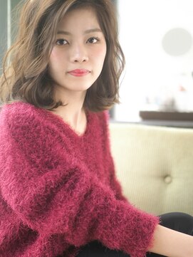 ヘアーループレル(Hair ruup Rell design works) 空気感のある柔かスタイル