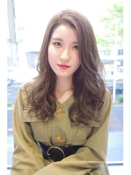 ビーハイブ 一番町店 アヴェダ(BEHIVE) 大人ナチュラル☆プラチナグレージュ