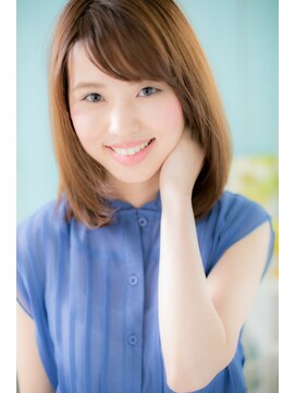 ヘアアンドビューティー ミック(Hair & Beauty miq) ナチュラルさが魅力♪ミディアムストレート