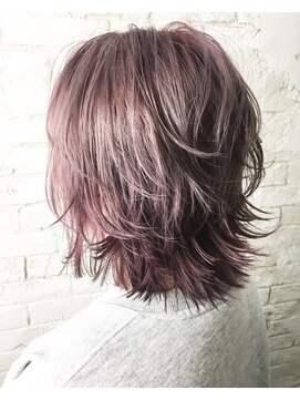 プライズ 所沢プロぺ通り店(prize) ピンクバイオレットカラー/グレージュ