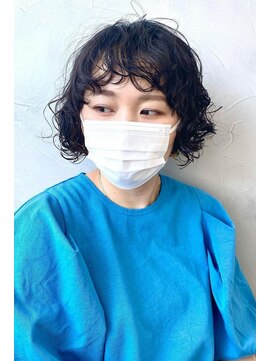 ワク(WAKU) ozaki style  NO.9　デジタルパーマカール　前髪パーマ