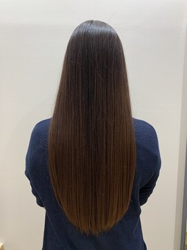 テラスアヴェダ 福岡パルコ店(Terrace AVEDA) 艶々ストレート！！髪質改善