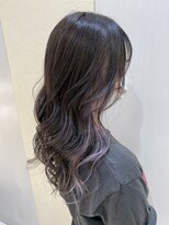 クレア本厚木(CREA)&nbsp;［Chii］ インナーカラー　ホワイトパープル