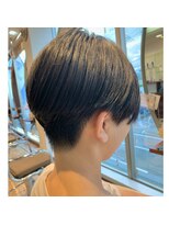 ロコヘアーバイクルル(Loco hair by couleur)&nbsp;♯ショート♯ハンサムショート♯可愛い♯高知美容室♯刈上げ女子