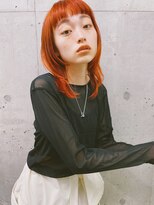 エル 桜山(yel)&nbsp;オレンジカラー/インナーカラー/ケアブリーチ