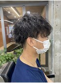 【Lond GULLMANHide】MEN'S HAIR/ツイストスパイラルパーマ