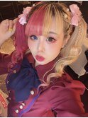 プルエクステ/アレンジ/セット/ヘアメイク/ツインテール