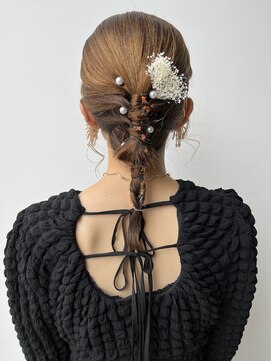 ムード マグ レーベル 南松本(MOOD Mag Label) 【MOOD】10代20代30代/タイトヘア/あみおろし/ヘアセット/