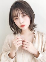 モテ髪ペールベージュ小顔くびれヘア似合わせカット美髪