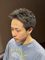 ビーダンディー(Bee dandy)&nbsp;黒髪短髪 ビジネスセイムレイヤーベリーショート アップバング