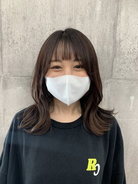 ハク(haku) [yuuki]ミディアムレイヤー×モカブラウン