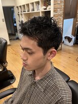 コダマ 茗荷谷店(KODAMA)&nbsp;スキンフェード/アップバング/コンマヘア/眉カット/束感<理容室>