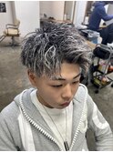 【TAKASHI】ツイストホワイトメッシュ