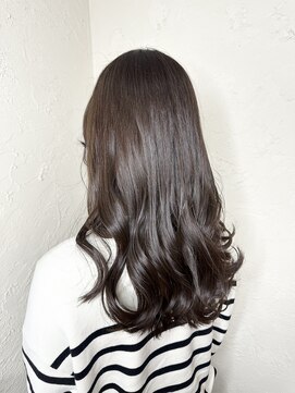 ヘア カンパニー トワ 千葉店(TOWA) 美髪！！ブリーチなし！人気オリーブベージュ！