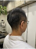 メンズビジネスフェードスタイル<中野/メンズ/理容室>