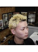 ブリーチ×パーマ