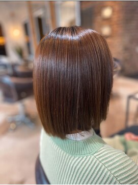 アイム(I&M) 美髪矯正×ミニボブ/美髪矯正/髪質改善/縮毛矯正/高知市/