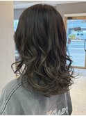◎オリーブグレージュ/レイヤー