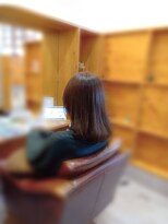 アドラーブル 長岡新保店(adorable)&nbsp;30代40代大人美人艶カラーベージュ小顔カットミディアムレイヤー