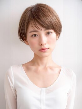 バランス ベル(BALANCE bell)の写真/一味違うお洒落な白髪染めで-5歳若見え♪明るめも◎話題の“脱白髪染め”ファイバープレックスが大好評☆