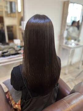 クッキー ヘアーアンドメイク(COOKIE Hair&Make) 【COOKIE】ナチュラル艶ストレート