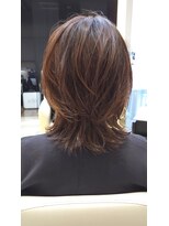 ウィル あべの店(WiLL) イメチェン丸みショートナチュラルレイヤーボブ30代40代50代ｐ