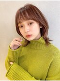 小顔×韓国♪大人の外ハネロブ［髪質改善/池袋&目白&大塚］