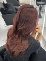 アルドーレフィエロ シンサイバシ(Ardore fiero shinsaibashi) ワインレッド ブリーチなし ダブルカラー【小山田繭】