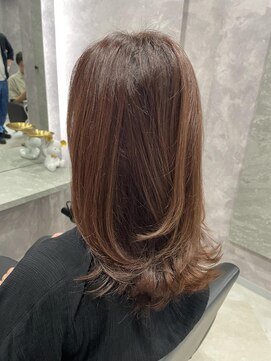 バディ 中野駅前店(BUDDY) 毛先が跳ねるレイヤースタイル【中野美容室/新中野/東中野】