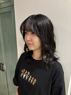 ヘアサロン ナノ(hair salon nano) ミディアム/ひし形レイヤー/簡単巻き髪スタイル/20代/30代