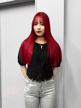 ヴァーディ オモテサンドウ(Vardy omotesando) red/赤髪