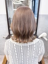 エイト 池袋店(EIGHT ikebukuro) 【EIGHT 池袋】ミルクティーベージュ×1ブリーチ