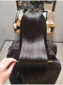 髪質改善ストレート