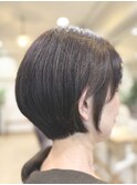大人ショートボブ