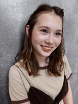 オーダー(OORDER)&nbsp;#顔周りカット #ハイライトカラー #ベージュカラー