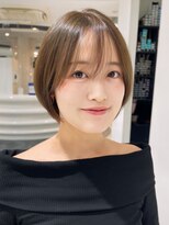 エアー 青山(AIR) ハンサムショート髪質改善ブリーチなし透明感カラー