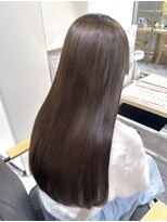 ゼストソエル(ZEST soell)&nbsp;立川／暗めカラー／髪質改善／艶髪ロング／透明感アップ