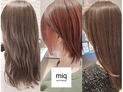 ミック ヘアアンドメイクアップ 高田店(miq Hair&Make up)の写真