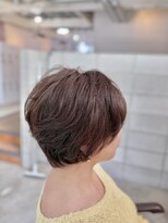 ルーファス 恵比寿 渋谷(Ruufus)&nbsp;大人の素敵な丸みレイヤーショート×ハイライト　　2604