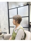 白髪ぼかし/脱白髪染め/脱白髪染めハイライト/透明感