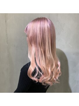 モノ アンド イニ(Mono & inni) 【奈良/inni hair】ベイビーピンク