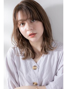 ジャストヘア ラポール 北久里浜店(just hair RAPPOR) ことりベージュ 透明感カラー 無造作セット