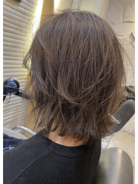 ヴァネッサ VANESSA 【VANESSA】外ハネ×グレージュ