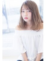 シエル 紙屋町店(CIEL)&nbsp;面長さんでも小顔に見せる◎ナチュラルワンカールヘア