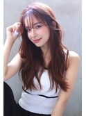 【ROSE/宝塚】チェリーピンク/ピンクブラウン/ ロングhr