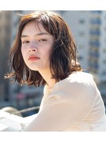 スタジオ エット(studio ett)&nbsp;【studio ett】ナチュラル×ヌーディ　クセ毛風パーマ