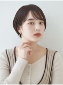  ボブ/カーキグレージュ/大人かわいい[恵比寿/恵比寿駅]
