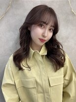 ロンドアヴァントゥス 池袋(Lond aventus)&nbsp;韓国、ワンホン、ショコラベージュ、ミディアムヘア