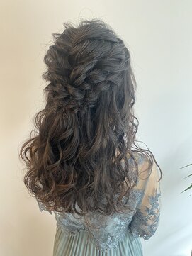 ロックワークオレンジ 西中島店(ROCK WORK ORANGE) ハーフアップ