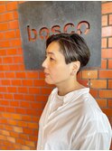 アシンメトリーハンサムショート☆koyama